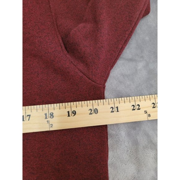 Official Harry Potter Pullover Hoodie Gryffindor Quidditch Large Maroon Hogwarts - Picture 3 of 6